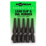 Korda Essentials Lead Clips & Tail Rubbers - Camo Green