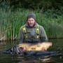 Korda Kore Drykore Fishing Jacket Olive In Use 4