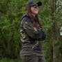 Korda KORE TK Fishing Hoodie Light Kamo In Use 3