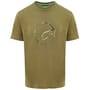 Korda LE Distressed Logo Olive Fishing T-Shirt