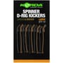 Korda Spinner D-Rig Kickers - Green & Brown