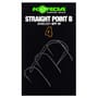 Korda Straight Point Hooks - Barbless 1