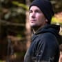 Korda TK Dark Kamo Fishing Hoodie In Use 1