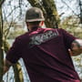 Korda TK Digi Kamo T-Shirt - Burgundy