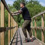 Korda Ultralite Olive Fishing Joggers In Use