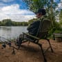 Korum Aeronium Supa Lite Fishing Chair Deluxe In Use 2