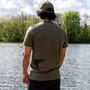 Korum Classic Barbel T-Shirt In Use 2