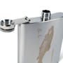 Korum Classic Hip Barbel Flask 7oz 2