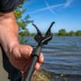 Korum Counterbalance Fishing Rod Rest In Use 3
