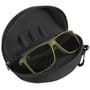 Korum Old School ID Polarised Fishing Sunglasses Dorado Case Open