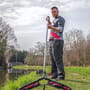 Korum Opportunist XTND 3m Telescopic Fishing Handle In Use 1