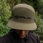 Korum Performance Hat - Olive In Use 2