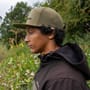Korum Performance Hat - Olive In Use 3