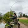 Korum Phase 1 Feeder Fishing Rod 10ft In Use 2