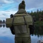 Korum Progress Roversack 25L In Use 3