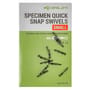 Korum Specimen Quick Snap Fishing Swivels
