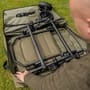 Korum Transition Universal Chair & Net Bag In Use 2
