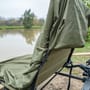 Korum Universal Waterproof Fishing Chair Cover In Use 6