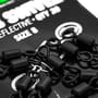 Korda Size 8 Fishing Swivels Close Up 2