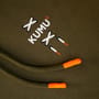 Kumu True Leather Fishing Hoodie Close Up 2