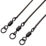 Korda Ring Swivel Leadcore Fishing Leaders Close Up 1