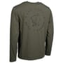 Nash Make It Happen Carp Logo Long Sleeve T-Shirt - Green