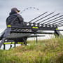 Matrix 24 Kit Fishing Pole Roost In Use 2
