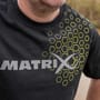 Matrix Hex Print Black T-Shirt In Use 2