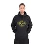 Matrix Large Fade Logo Hoodie - Black / Lime