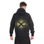 Matrix Large Fade Logo Hoodie - Black / Lime
