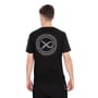Matrix Large Fade Logo T-Shirt - Black / Grey