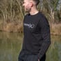 Matrix Large Fade Logo T-Shirt - Black / Grey