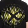 Matrix Large Fade Logo T-Shirt - Black / Lime