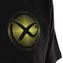 Matrix Large Fade Logo T-Shirt - Black / Lime
