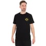 Matrix Large Fade Logo T-Shirt - Black / Lime