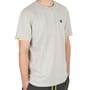 Matrix Large Logo Marl Grey / Lime Fishing T-Shirt