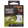 Middy Barbless Meat Carp Fishing Hooks-to-Nylon 14-6.1lb