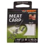 Middy Barbless Meat Carp Fishing Hooks-to-Nylon 8-10.3lb