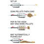 Middy Original Shotgun Fishing Feeder Diagram