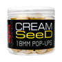 Munch Baits Cream Seed Pop Ups 18mm