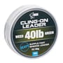 Nash 40lb Cling-On Leader Weed Green Close Up
