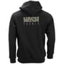 Nash Tackle Black Fishing Hoodie Back 2