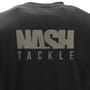 Nash Tackle Black Fishing T-Shirt Close Up