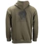 Nash Tackle Green Fishing Hoodie Back
