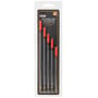 NGT Wide Tip Clear Loaded Waggler Floats - 5 Pack