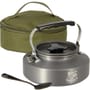 NGT Aluminium Outdoor Kettle Set Gun Metal - 0.80L