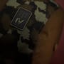 OMC Splash Leaf Bucket Hat Close Up 5