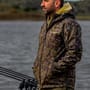 OMC Splash Camo PB Fishing Jacket In Use 4