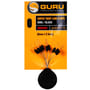 Guru Super Tight Line Oval Stops - Black