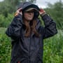 Pinewood Bolmen Fishing Jacket Dark Anthracite
 In Use  3